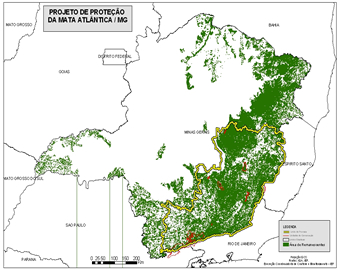 Mapa da &Aacute;rea de Abrang&ecirc;ncia
